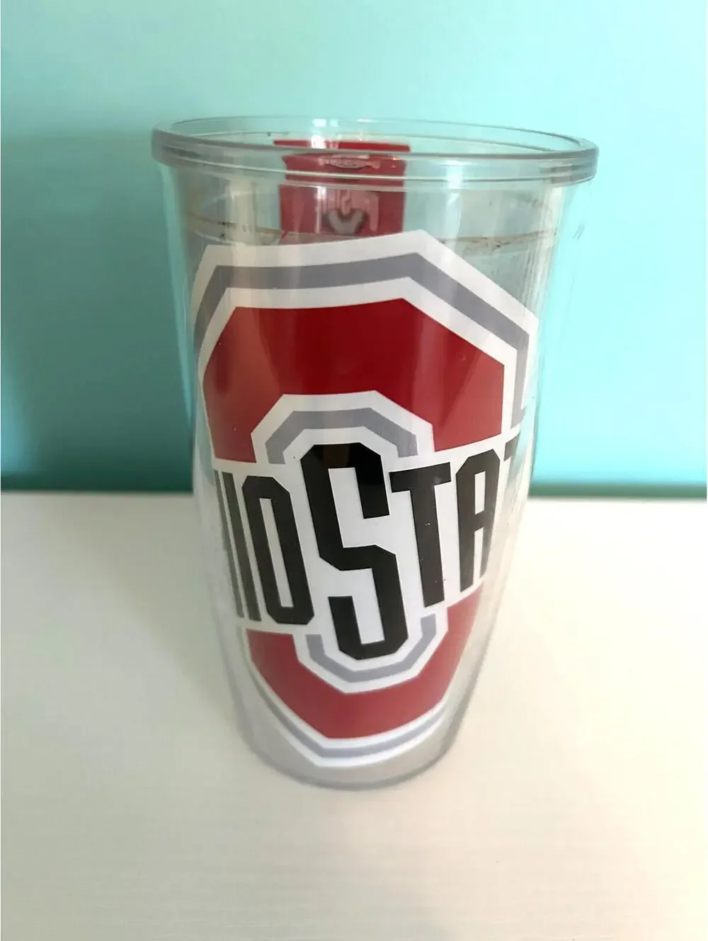 Tervis Tumbler Ohio State Buckeyes 16 oz Cup NO LID OSU Block O